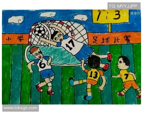 心中偶像的绿茵梦幻绘画展现足球明星的激情与荣耀